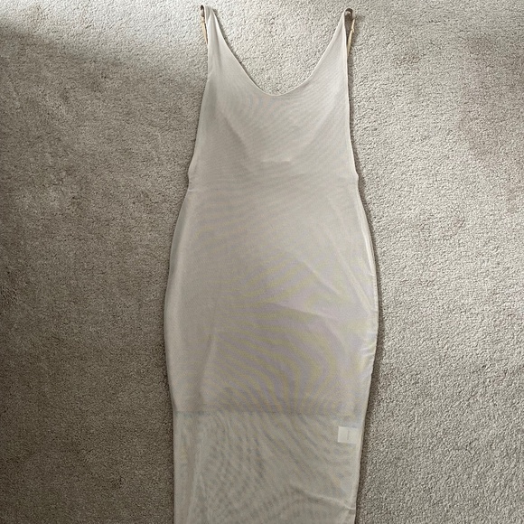 Workhall Cream Dress Size Small - Picture 1 of 7
